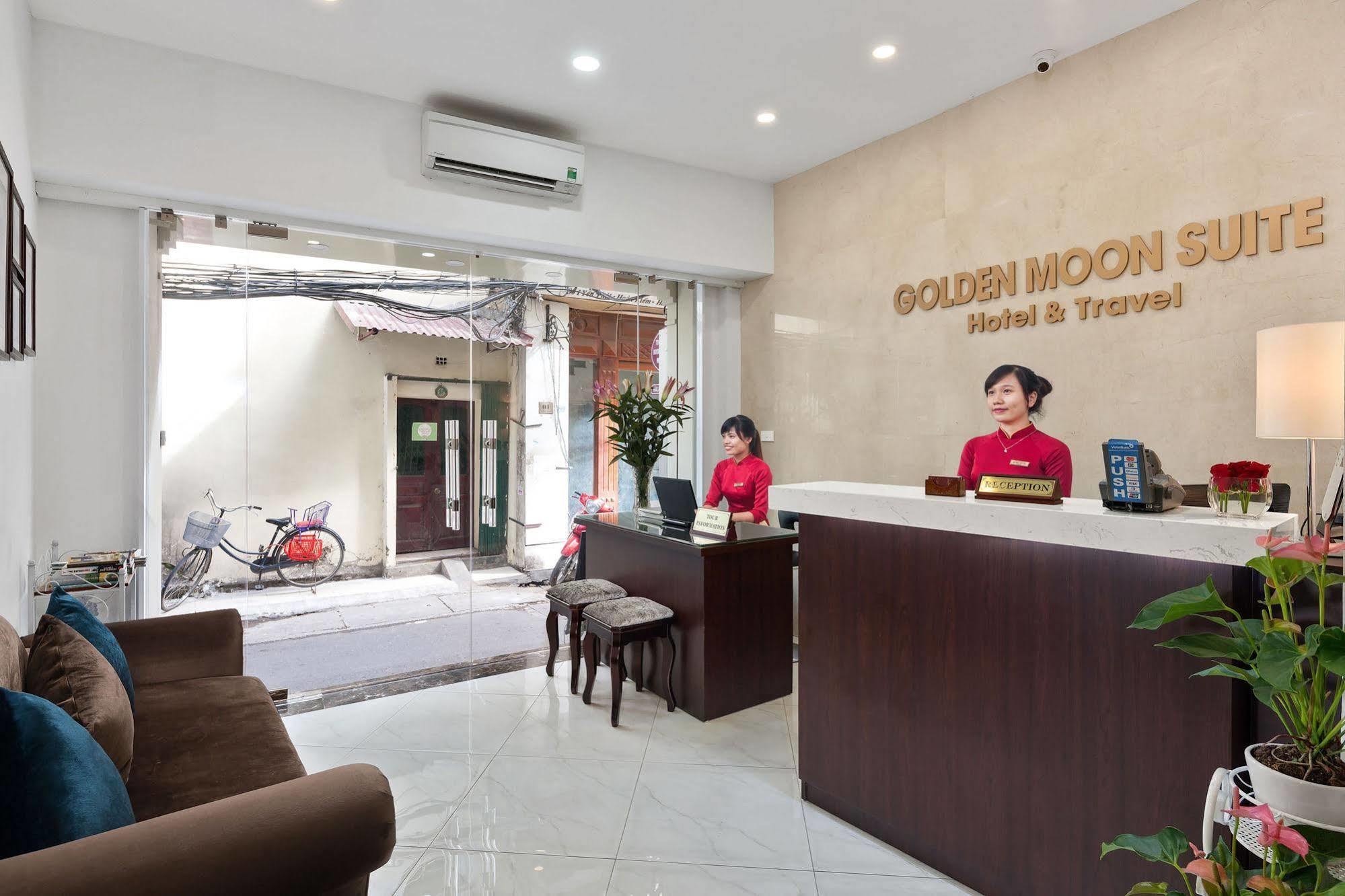Golden Moon Suite Hotel Hanói Exterior foto